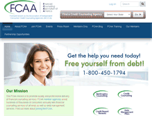 Tablet Screenshot of aiccca.org